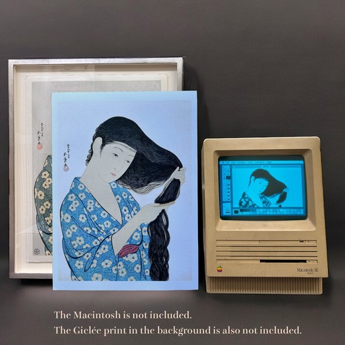 Steve Jobs's Dream: Reproduction of Shin Hanga art of Goyou Hashiguchi No Frame - 第 2/6 張圖片