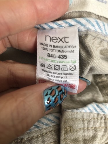 LADIES - Natural Chino Trousers - NEXT - Size 8R - BX125 - 第 8/8 張圖片