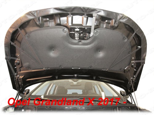 BONNET BRA fits Vauxhall Holden Opel Grandland X since 2017 NOSE FRONT END MASK - Imagen 4 de 4