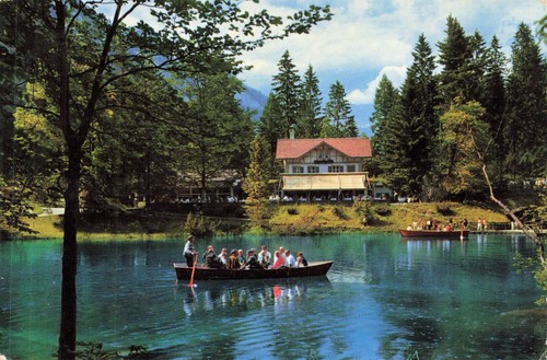 SCHWEIZ - Blausee - Kanton Bern - Karte gelaufen 1967