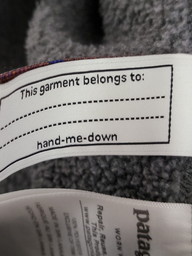 Patagonia Kids' Better Sweater 1/4 Zipper Pullover Chest Pocket Stonewash/Gray - Picture 11 of 15