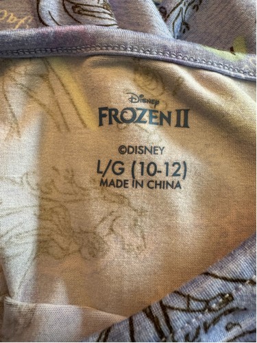 Girls Disney Frozen II Dress Size L (10-12) Blue - Picture 3 of 4