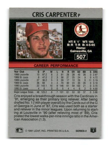 1991 Leaf Baseball Card #226 - #528 - - - Pick A Card - - - Complete A Set - Picture 221 of 231