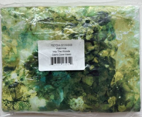 Katrinka Into The Woods 2Yards -Cosmic Clover Wasabi & Pinoak Sierra 2 Piece Set - Picture 2 of 5