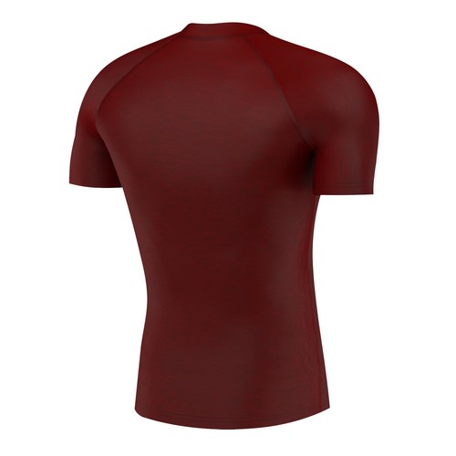 Mens Compression Shirt Armour Base Layer Top Short Sleeve Gym Sports Shirts - Picture 23 of 26