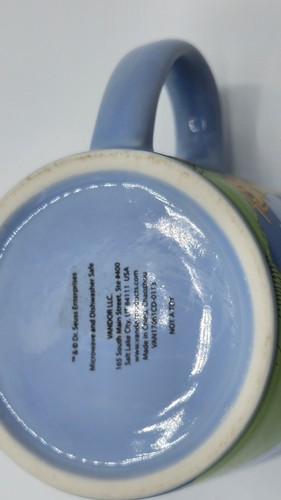 Dr. Seuss Oh! The Places You'll Go! Coffee Mug 12 oz Blue w/Balloons - Picture 9 of 11