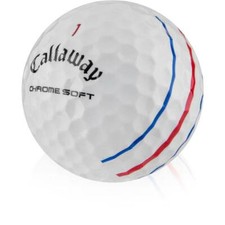 24 MINT Callaway Chrome Soft Triple Track AAAAA Used Golf Balls