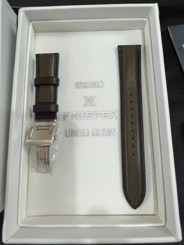 Seiko Prospex SFJ009P1 SPEEDTIMER Solar nuovo con cinturino in pelle aggiuntivo - Foto 7 di 9