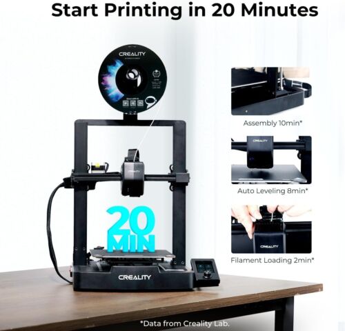 Creality Ender 3 V3 SE 3D Drucker 250mm/s CR Touch Auto Leveling 3D Drucker - Bild 5 von 9