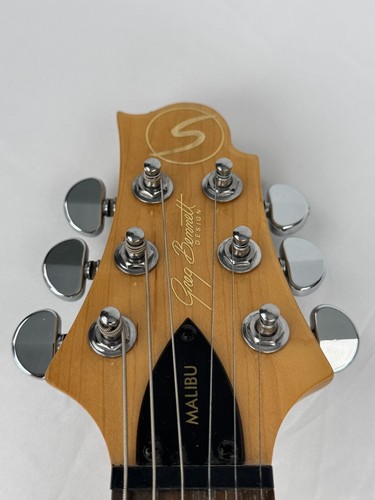 Samick Music Electric Guitar Blue Malibu Signature Series Greg Bennett 6 String - Picture 12 of 15