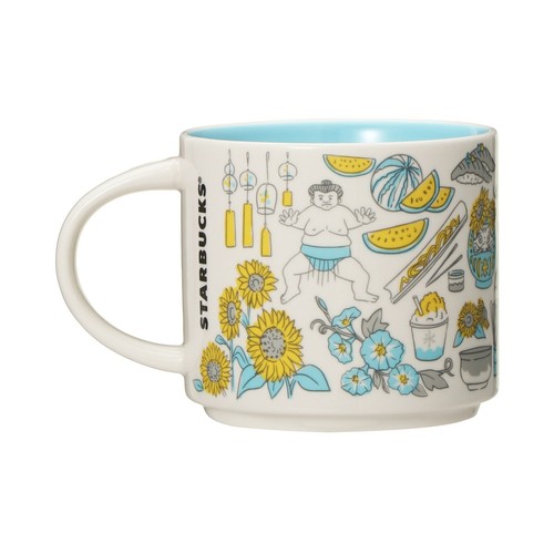 STARBUCKS "Been There Series" Mug 2025 JAPAN Summer Edition 414ml NEW BTS - Picture 7 of 11