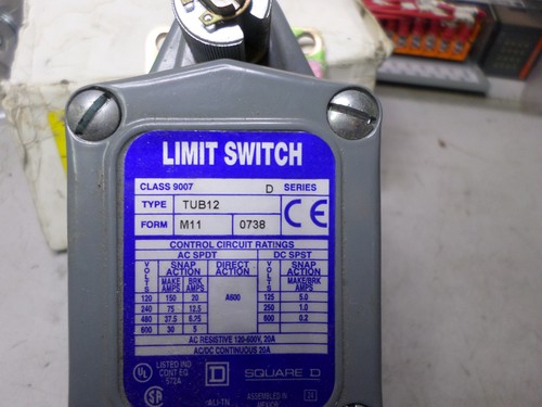SQUARE D SCHNEIDER - HEAVY DUTY LIMIT SWITCH - M11 Form 9007-TUB12 - Picture 2 of 4