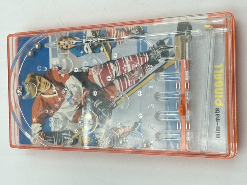 Vintage 1976 Bluebox Mini-Mate Ice Hockey PINBALL GAME Made in Singapore Working - Picture 10 of 10