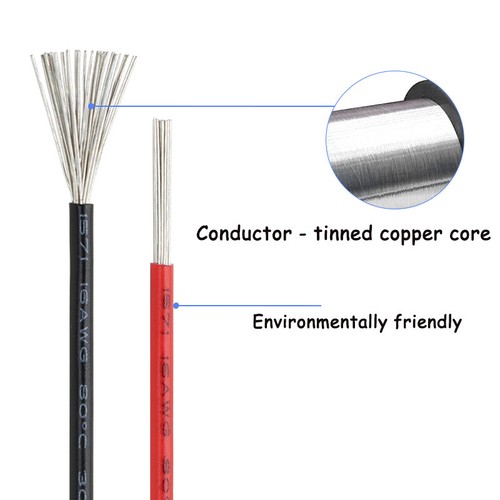 Stranded Automotive Equipment Wire Hookup Cable 16AWG 18AWG 20AWG 22AWG 28AWG - Bild 5 von 12