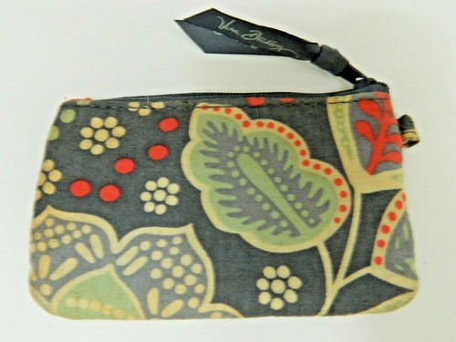 Vera Bradley Zip Coin Purse Wallet Nomadic Floral ID WIndow - Picture 2 of 4