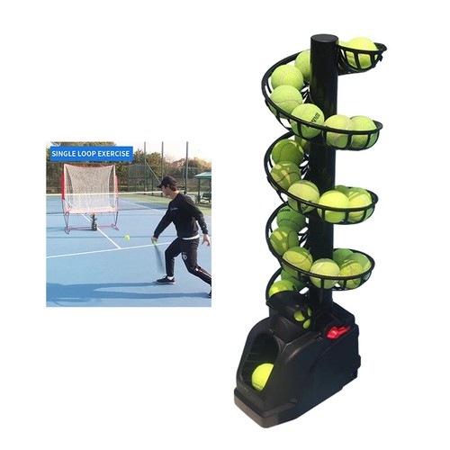 Small Portable Automatic Tennis Tossing Machine Single Teaching Exercise - Picture 2 of 7
