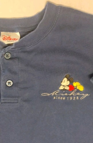 The Disney Store Damen Medium "Mickey Mouse" Kurzarm Henley T-Shirt - Bild 2 von 7