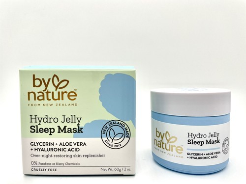 by nature Hydro Jelly SLEEP MASK w/ Glycerin, Aloe Vera & Hyaluronic Acid 2oz