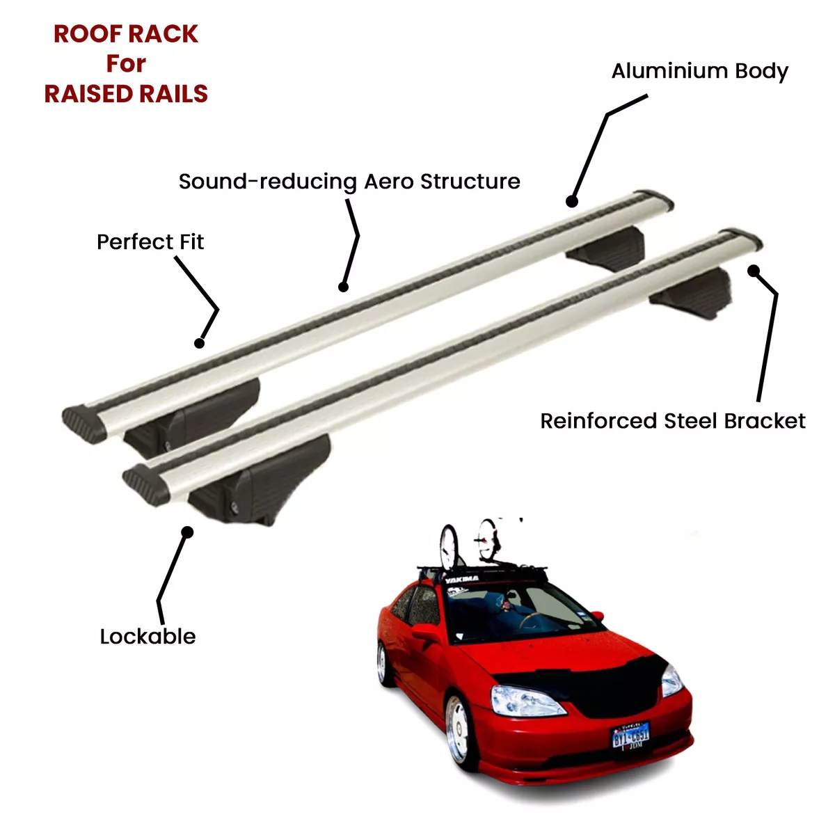 1997 honda civic roof rack deals