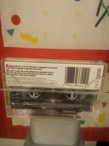Huey Lewis & The News / Hard At Play / Cassette Tape / 1991 - Picture 2 of 4