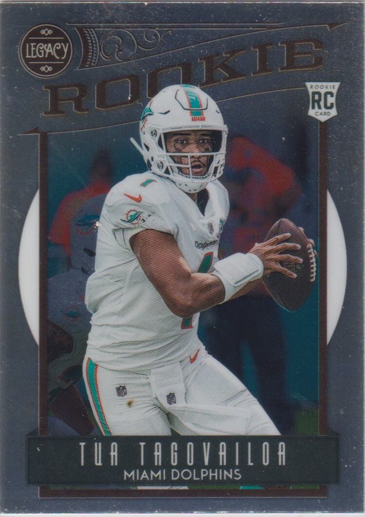 2020 Panini Chronicles Tua Tagovailoa Legacy RC Rookie #202 Miami Dolphins