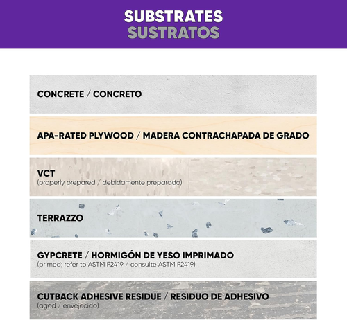 2057-0 1 Quart Vinyl-Composition and Vinyl-Asphalt Structurally Sound Plywood of - Picture 4 of 12