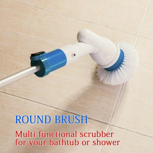 Turbo Spin Scrub Mop Bath Cleaning Brush High Floor Scrubber Hurricane Home - Picture 30 of 36