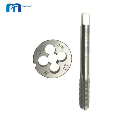HSS 3/8-24 Plug Left Tap and 3/8-24 Left Die Threading Tool High Speed - Picture 4 of 4