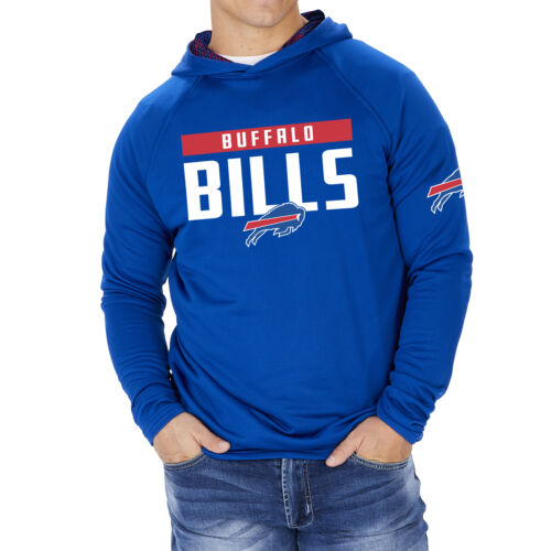 Zubaz Herren NFL Buffalo Bills Team Farbe Hoodie mit Viperdruck Details - Bild 4 von 8