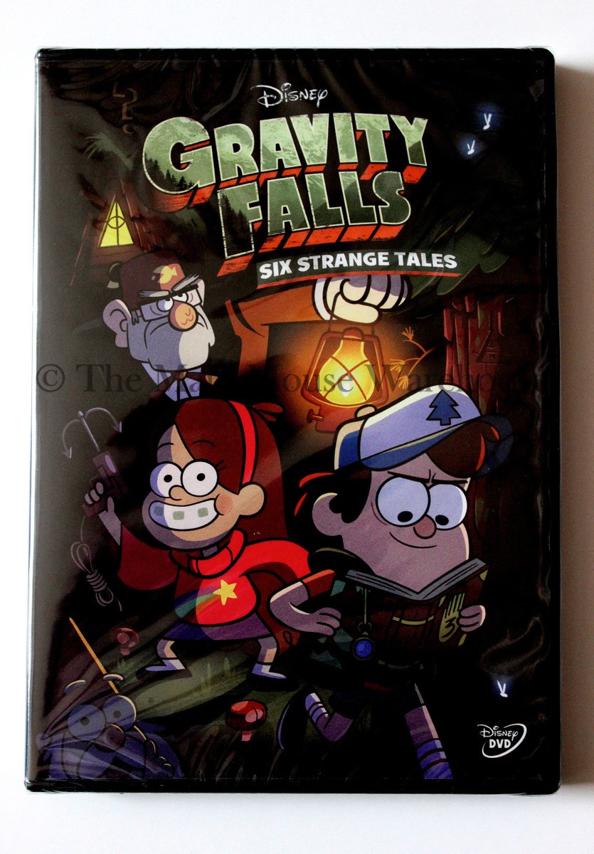 Gravity Falls Six Strange Tales & V.2 Even Stranger DVD Set