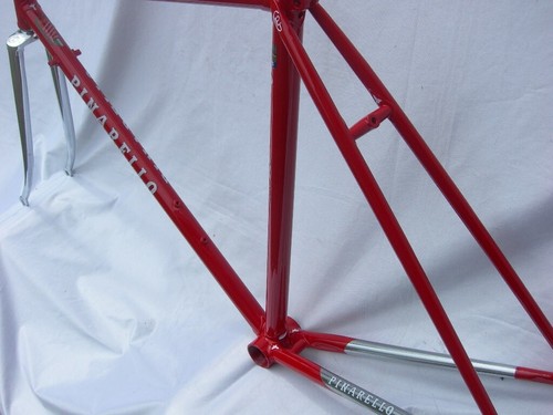 PINARELLO TREVISO - ROJO - CUADRO Y HORQUILLAS 1984 - 50CM CTC CAMPAGNOLO - Imagen 11 de 24