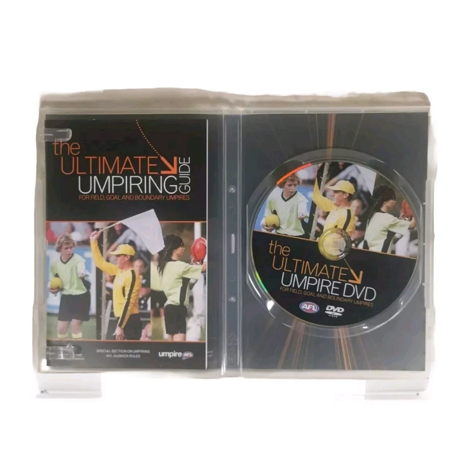 The Ultimate Umpire DVD (AFL, Field, Boundary, Goal + Official Booklet) Like New - image 3 of 4