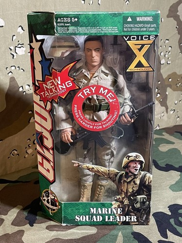 NEW GI JOE Talking Marine Squad Leader 2004 NEW IN BOX - Untested - Picture 2 of 6