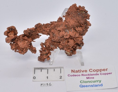 NATIVE COPPER, CLONCURRY, QUEENSLAND, AUSTRALIA M156 - Bild 4 von 4