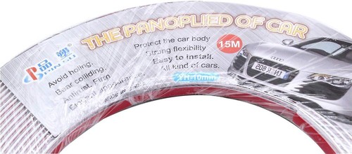 Listelli Cromati, 10mm x 12,5m, Flessibili, Autoadesivi Plastica Universale - Foto 2 di 3