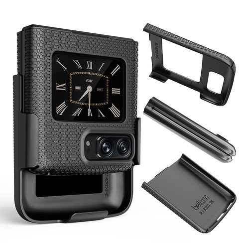 Slim Schutz Hülle mit Gürtelclip Combo für Motorola RAZR 3 2022 - Bild 9 von 45