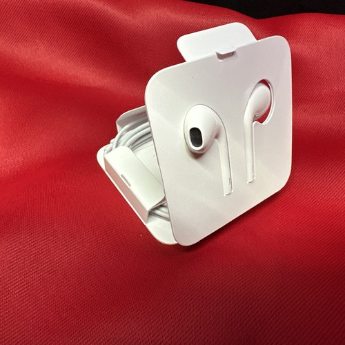 Apple Earpods OEM Earbud Headphones Wired - Lightning Connector New Never Used - Picture 2 of 5