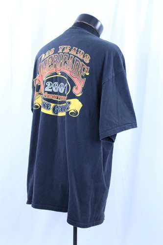 Camisa Negra De Colección Americade 25 Años Lake George NY 2007 Motocicleta Rally XL - Imagen 7 de 14