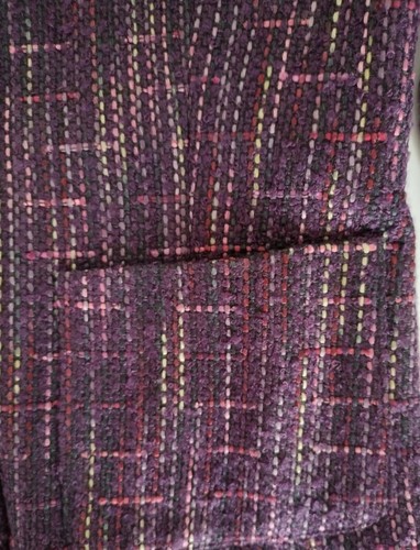 Sag Harbor Petite NEW Purple Multicolored Suit Jacket Blazer Women's Size 6P NWT - Picture 9 of 14