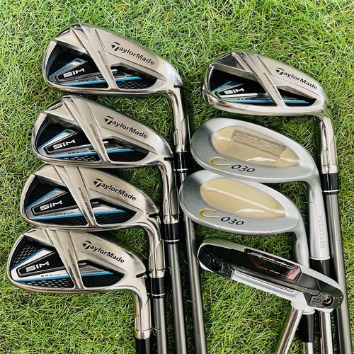 Taylormade Sim2 Max 1w 3w 3ut Sim Max Iron 6789P 11PCS All S Flex RH Golf Club - Picture 6 of 24