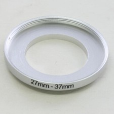 27mm-37mm Step Up Filter Adapter Ring 27mm to 37mm lens filter for DC camera