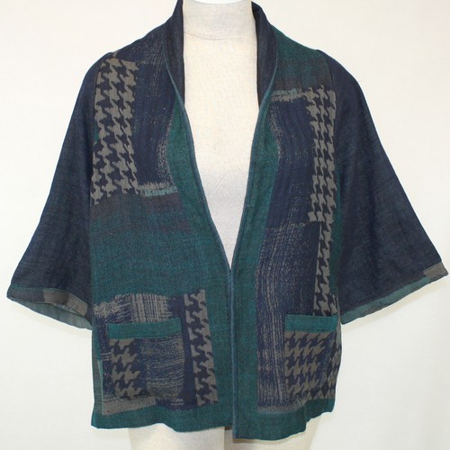 Parsley & Sage Plus Size Jacket 100% Wool Cardigan Blouse 1X Fall Winter 5F91E25 - Picture 2 of 11