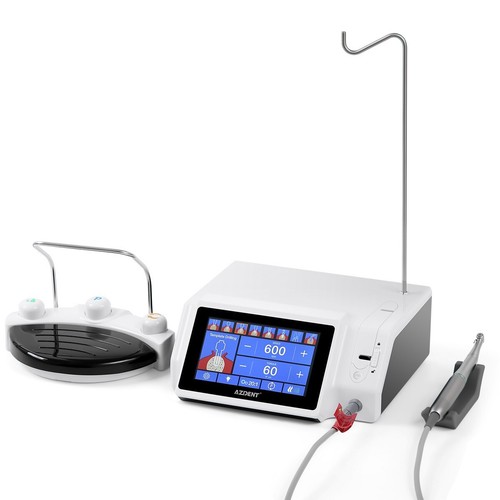 AZDENT Dental Surgical Implant Motor Touch Screen 20:1 Fiber Optic Contra Angle - Bild 14 von 19