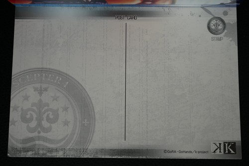 TV Anime K Postkartenbuch - Reisi Munakata Auswahl (10 Blatt) aus JAPAN - Bild 4 von 7