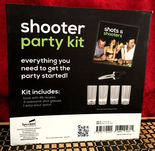 CLEARANCE *SHOOTERS PARTY Kit, Spice BOX a Game for Shot Lover Shooter Party NIB - Picture 10 of 11