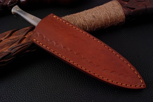 Handmade Damascus Steel Knife X500 - Picture 6 of 6
