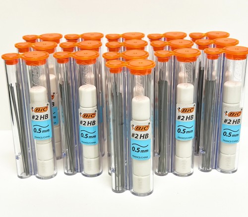 16 Mechanical Pencil Lead Refills 0.5mm #2 HB for BIC Velocity Max 300 Pencil - Picture 1 of 3