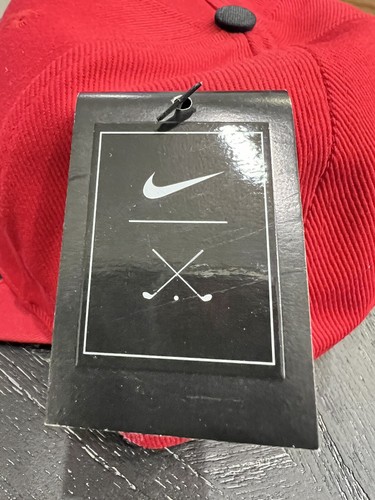 Nike Golf Tiger Woods Victory Sunday Mütze Kappe Erwachsene verstellbar mit schwarzem Schirm - Bild 3 von 7