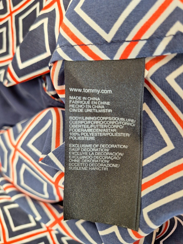 Tommy Hilfiger Dress To Tommy From Zooey “Sarah B” Size 16 Midi Dress Pockets - 第 7/7 張圖片