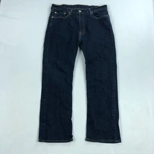 Levis Jeans Men 35x28 (Tagged 38x30) Blue 527 Bootcut Leg American Denim Rancher